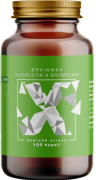 BrainMax Quercetin & Bromelain Kvercetin a Bromelain 100 rostlinných kapsúl