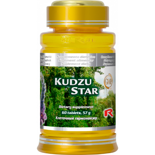 Kudzu star, léčba závislosti, alkohol, nikotýn, bolesti hlavy, menopauza